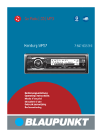 Blaupunkt Hamburg-MP-57 - Owners Manual